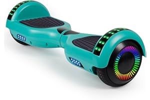 FLYING-ANT Hoverboard, 6.5 Inch Self Balancing Hoverboards with Bluetooth and Flashing LED Lights, Hover Board for Kids Teenagers