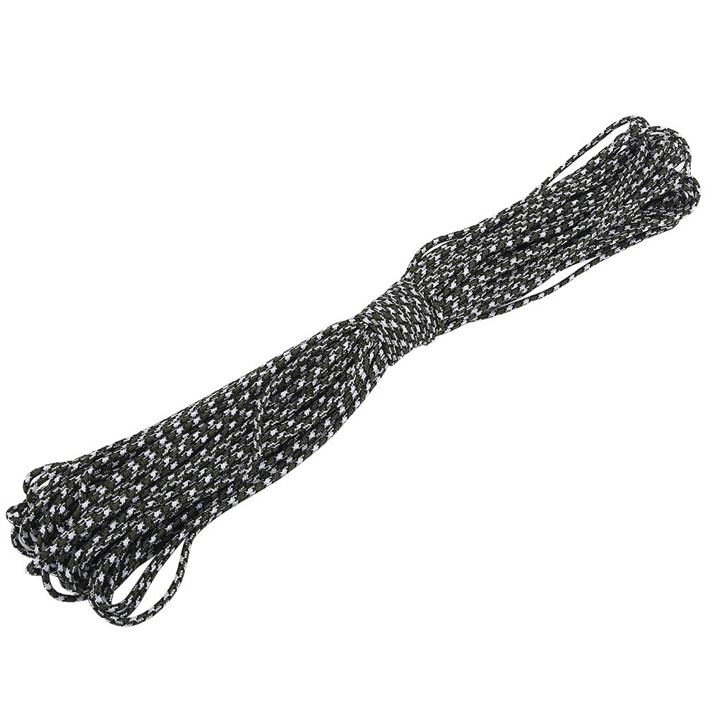 Demeras Multifunction Paracord 1 Strand 2mm Polyester Utility Rope for Outdoor Survival Camping Climbing Tying Rope (15M)