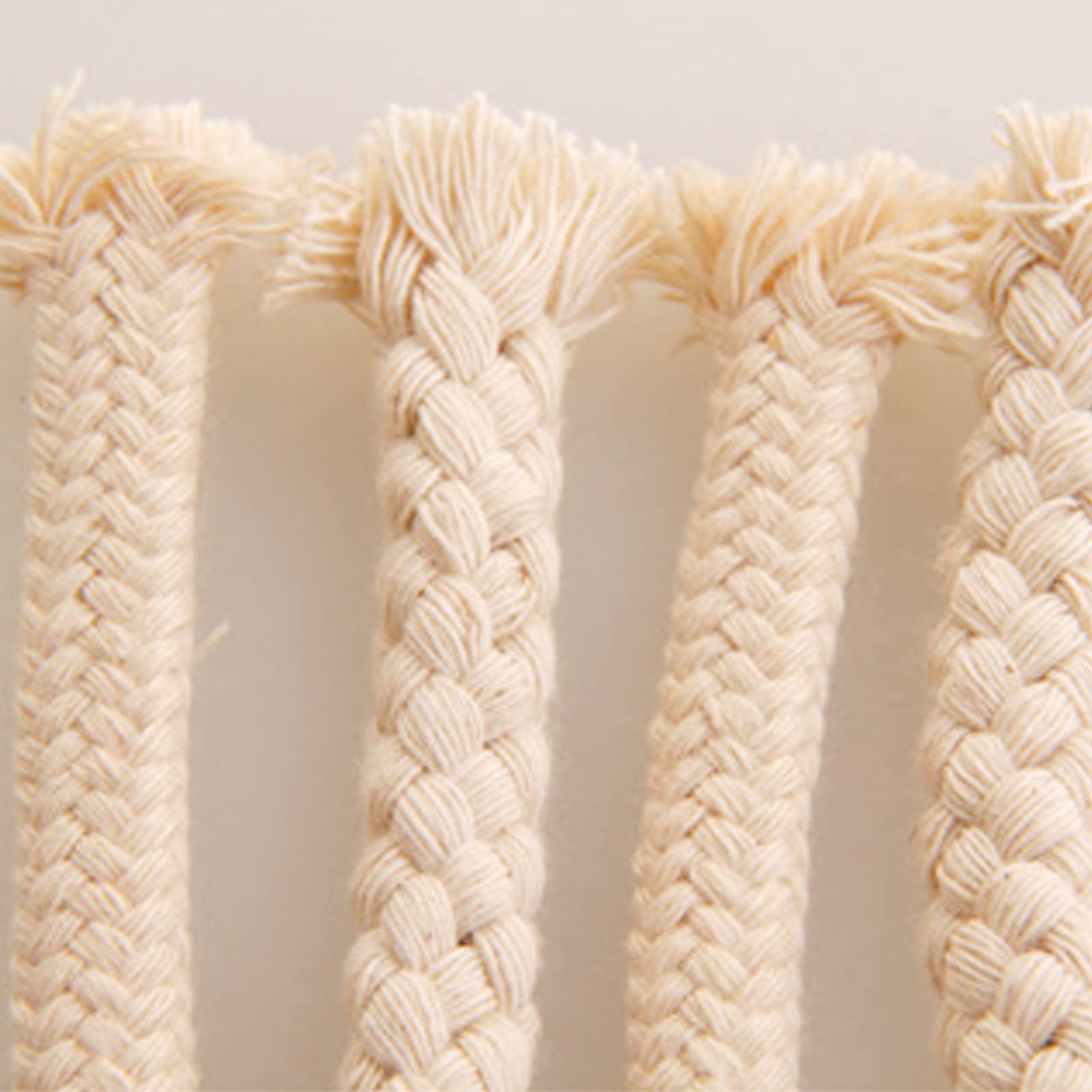 VIFERR Oil Lamp Wicks, 10 Pcs Thick Cotton Wicks Round Candle Wick Replacement Torch Wick for Candle Oil Lamp Garden Torch Burner Alcohol Lamps, 10x1cm White