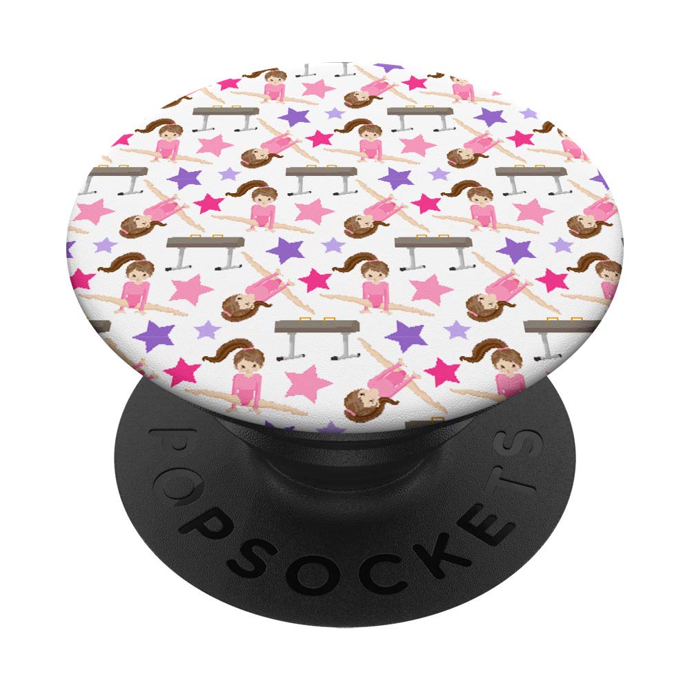 Cute Gymnastics Pommel Horse PopSockets Grip and Stand for Phones and Tablets