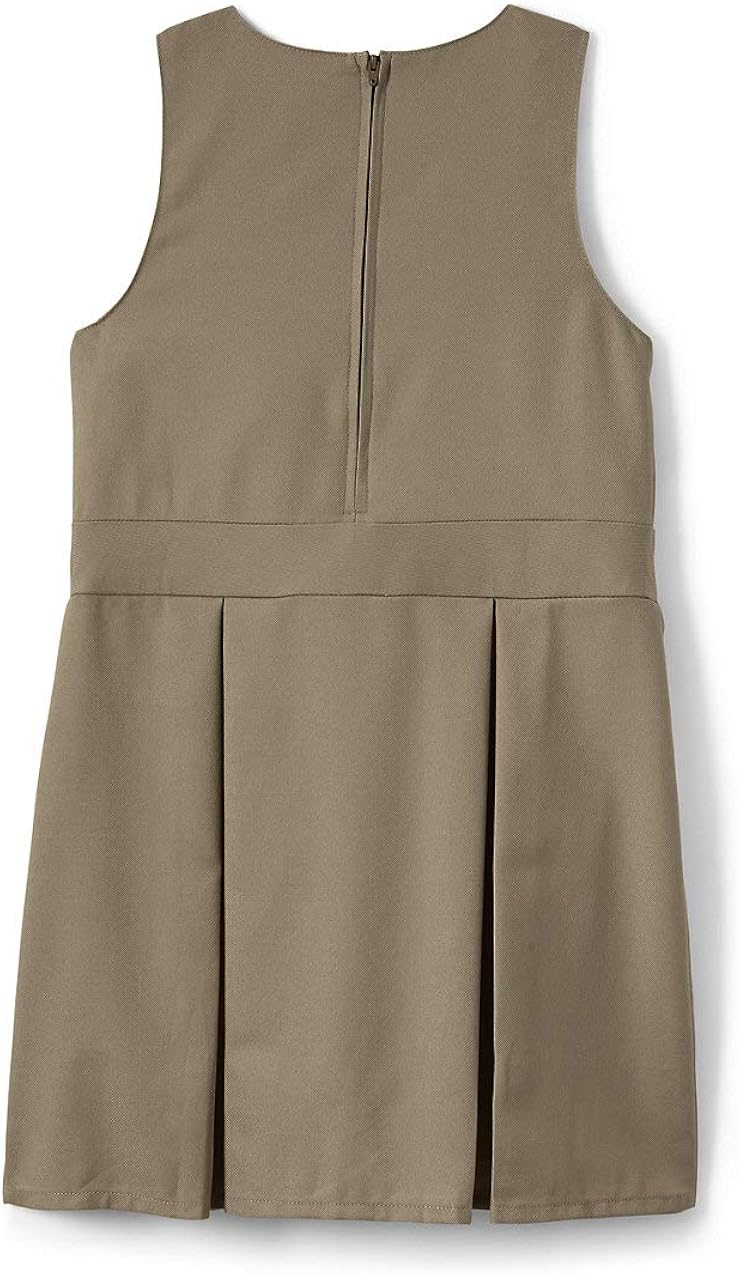 Lands' End Little Girls Uniform Solid Jumper: Clothing