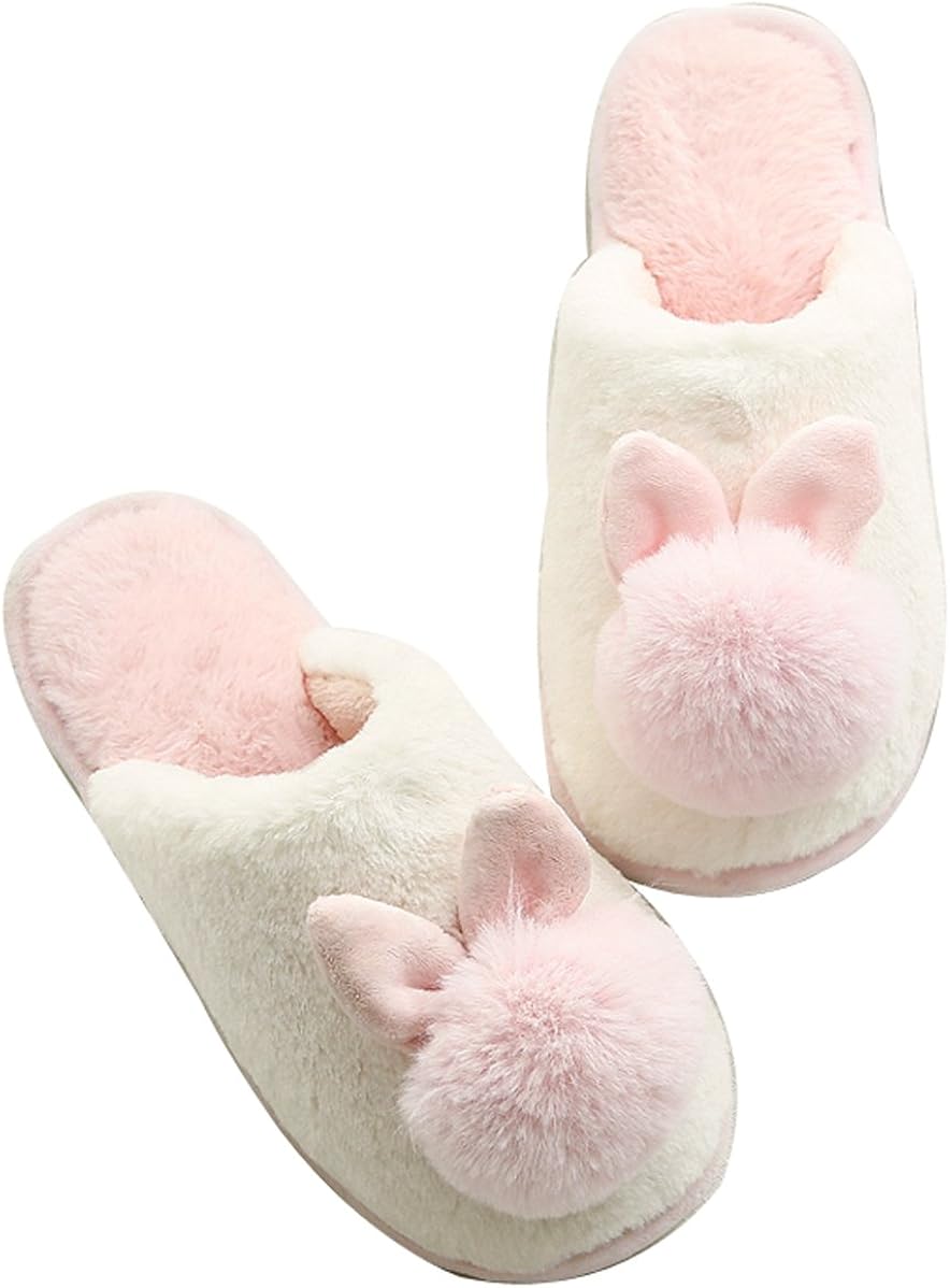 cute fluffy slippers