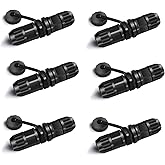 YIOVVOM RJ45 Waterproof Connector, Female to Female, Panel Mount, 8P8C,CAT 6, CAT 5, CAT 5E, M20 IP67 Ethernet LAN Cable Coup