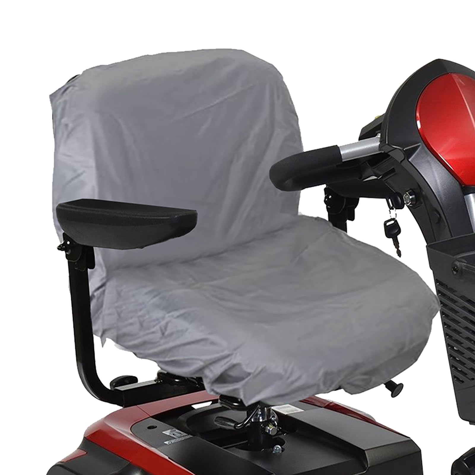 Segutage Mobility Scooter Cover, Waterproof Mobility Scooter Seat rain Cover, Nylon Electric Scooter Cover for Electric Wheelchairs Mobility Scooter (Grey)