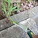 Nisaku NJP1800 Kusanukigama Saw Tooth Mini Sickle, Japanese Stainless Steel 4.25-Inch Blade, 5-Inch Ergonomic Green Plastic Handle