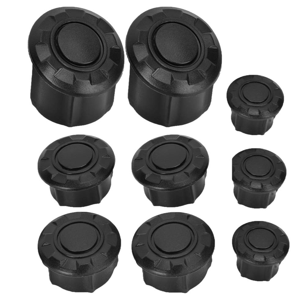 KSTE Motorcycle Frame Hole Cover Caps Kit Decor Compatible with B-M-W R1200GS LC Adventure 14-18
