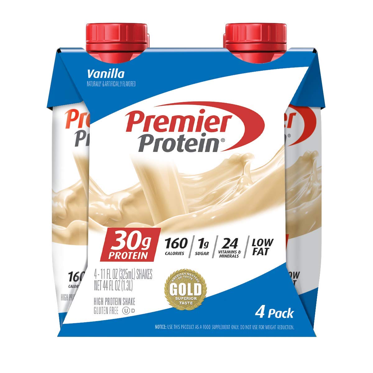 Premier Protein, Shake 30g 1g Sugar 24 Vitamins Minerals Nutrients to