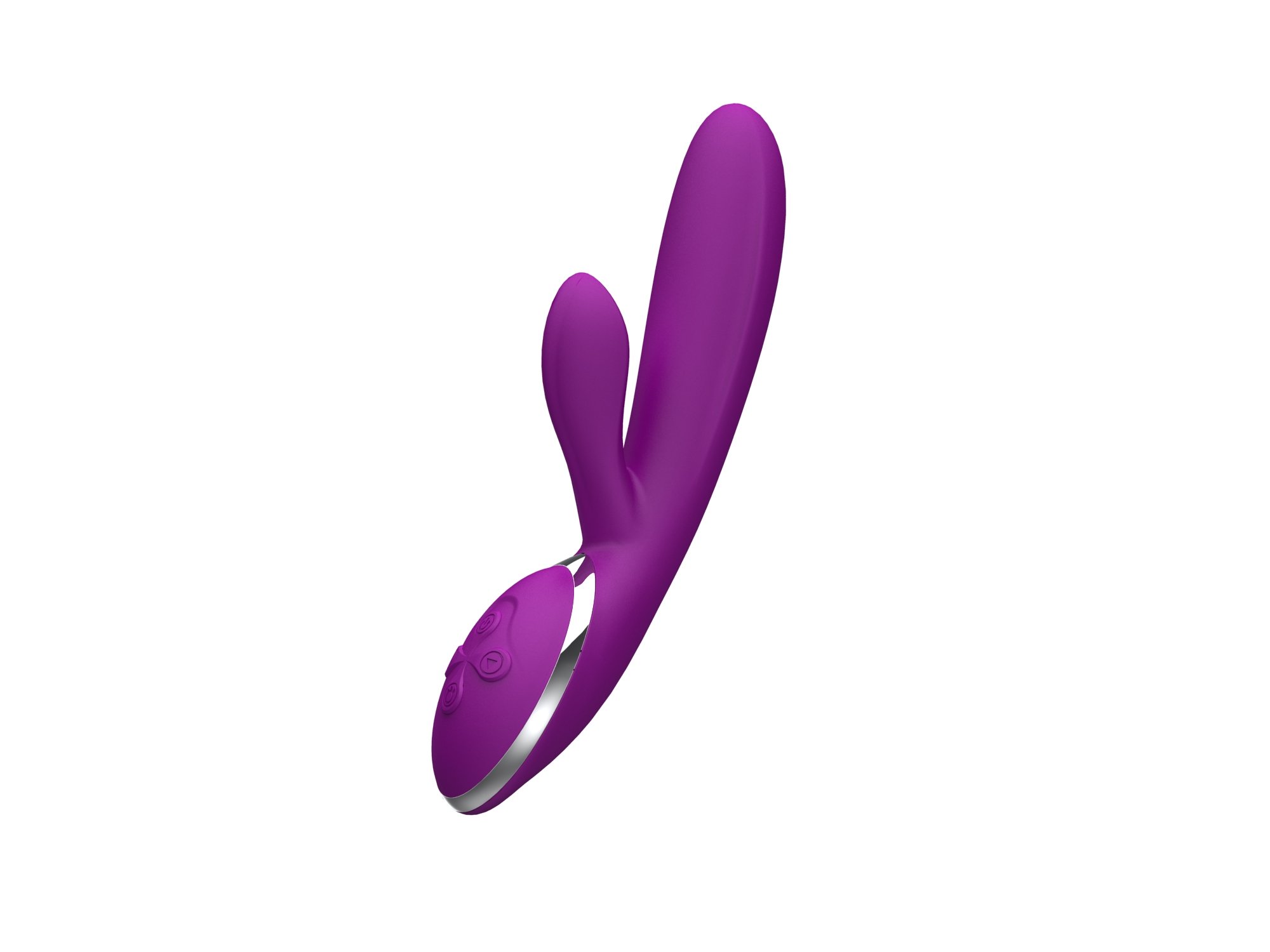 Rabbit Vibrator For G-spot, Vagina - Best Powerful Vibe For women, couples - Waterproof Massager Rechargeable, Purple