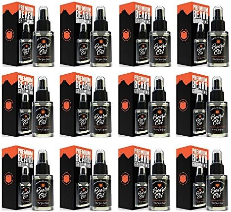 Wild Willies Beard Oil for Men. Made with 10 Natural Conditioner Ingredients &amp; Organic Essential Oils.2Oz (12 pack)