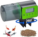 Podazz Automatic Aquarium Fish Feeder Moisture-Proof Timer Green view 1