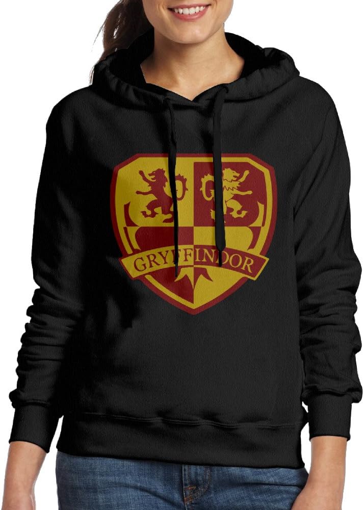 Lonekit Women's Harry Potter Gryffindor Hooded Sweatshirt