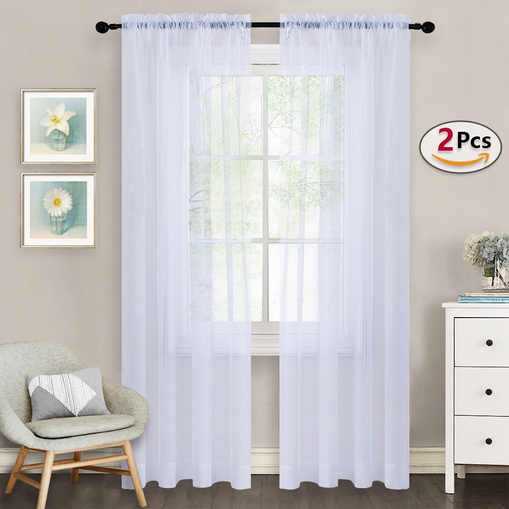 Nicetown Sheer Curtain Panels Recipes With More