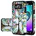 Galaxy Luna Case, Galaxy Express 3 Case, Galaxy Amp 2 Case, J1 2016 Case [Shock / Impact Resistant] Hybrid Dual Layer Defender Protective Case Cover for Galaxy Amp 2 / Galaxy Express 3, Colorful Tree