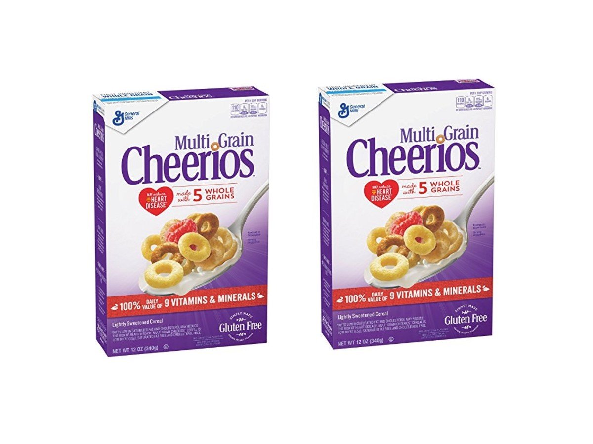 Multi Grain Cheerios 12oz (2 boxes)