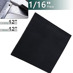 ZERITO Silicone Rubber Sheet, 60A Rubber Gasket