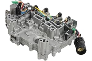 ZuneXino RE0F11A JF015E CVT Transmission Valve Body Compatible with Nissan Sentra Versa 13-19 1.6L 1.8L Automotive Transmission Valve Body With Solenoid, Replacement 31705-X428E 31705-X428B