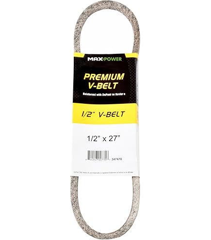 Amazon.com : Pix Kevlar V Belt Size A27K 1/2 x 29 in OC : Patio