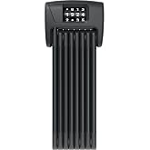 ABUS Bordo 6000C/120 Folding Lock with SH Lock Holder, Hardened Steel Combination Lock, Bicycle Lock with 4-Digit Code, ABUS Security Level 10, Bicycle Accessories, Length 120 cm