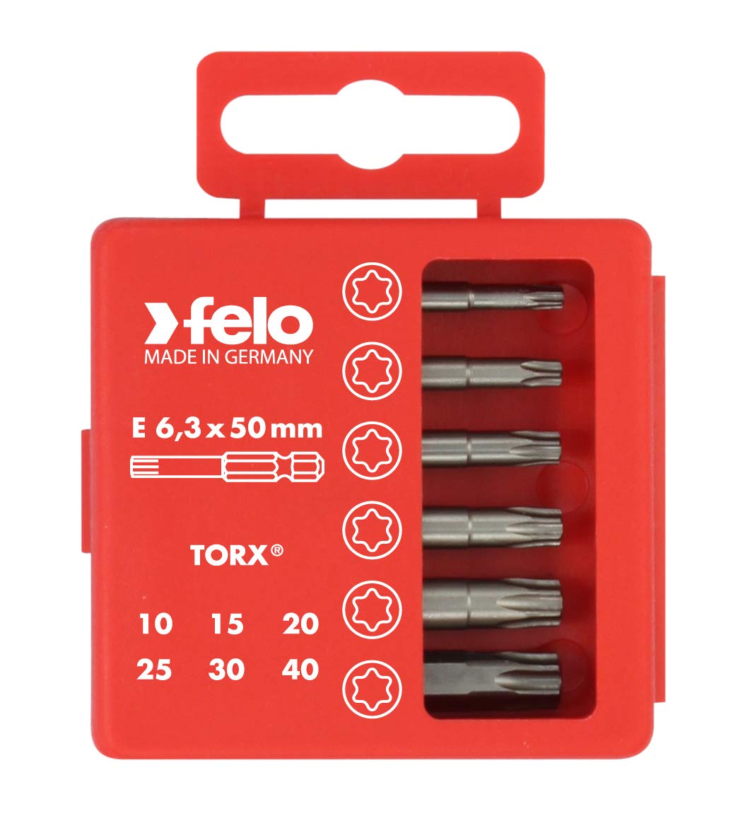 Profi Bit Box 6 Bits x 2"-Torx