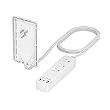 LIDER Outlet Extender with 3 Receptacles, 21W USB