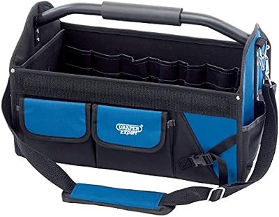 Draper 31595 Heavy Duty Folding Tote Tool Bag 600mm 45L Waterproof Base