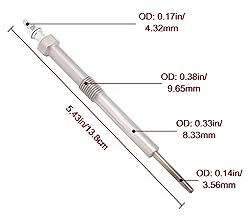 12639701 Diesel Glow Plugs 9G for Duramax LLY LML