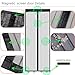 Magnetic Screen Door Durable Polyester Fibre Mesh Curtain Full Frame Velcro Mesh Fit Door Up To 34