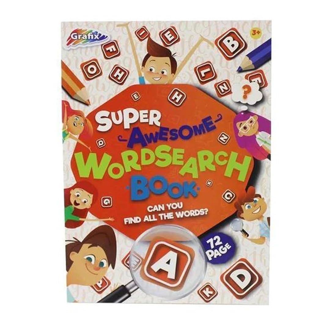 Grafix Super Awesome Word Search Book
