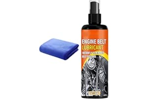 Belt Dressing Spray 100ml | Engine Belt Maintenance & Noise Reducer For Car, Truck, SUV, Sedan | Restores Elasticity, Reduces