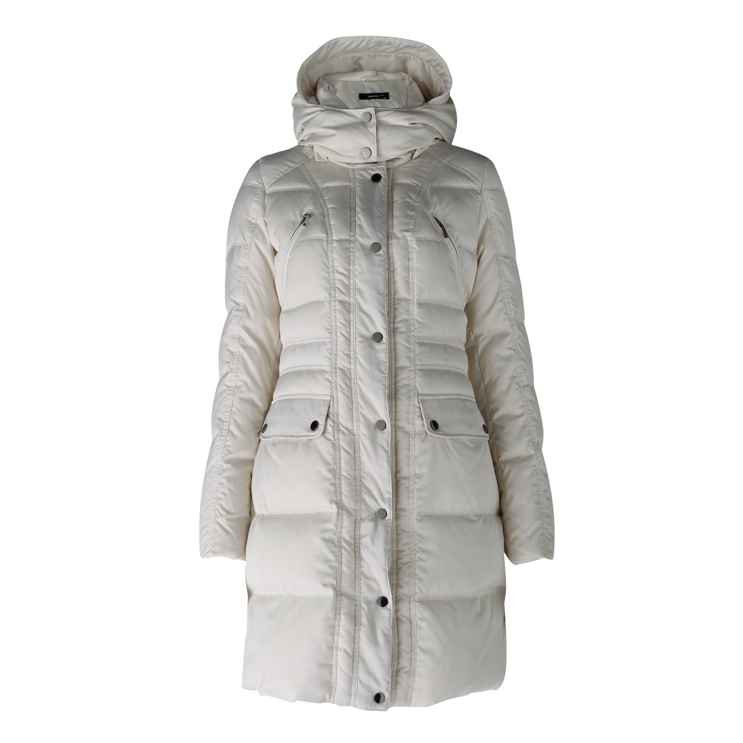 Hallhuber Daunenmantel (38, wollweiss): Amazon.de: Bekleidung