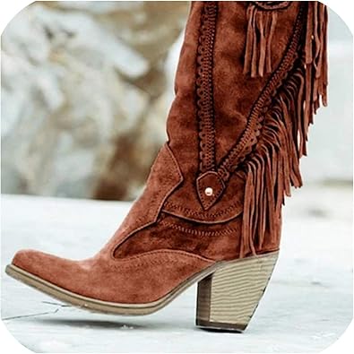 boho knee high boots