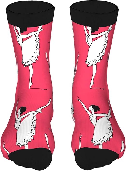 Socks Ballerinas Ballet Girl Crew Boot Socks Warm Thick For