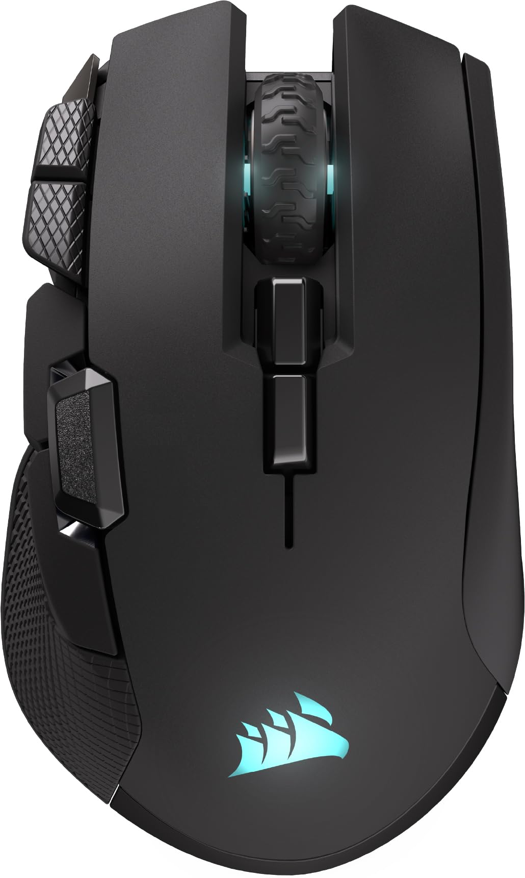 Photo 1 of Corsair IRONCLAW Wireless SE Gaming Mouse – 26,000 DPI, Ergonomic Design for Larger Hands, 10 Programmable Buttons, for MOBA, FPS, MMO – Black