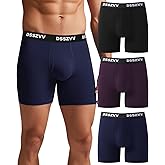 DSSZVV Men's Underwear Soft Breathable Stretch Fit Boxer Briefs Pack of 3 | No Ride Up,Thick Waistband,Cooling Feel,Moisture Wicking,Value 3-Pack,Tagless,Anti-chafing,Men clothing,All-Day Wear,Comfort