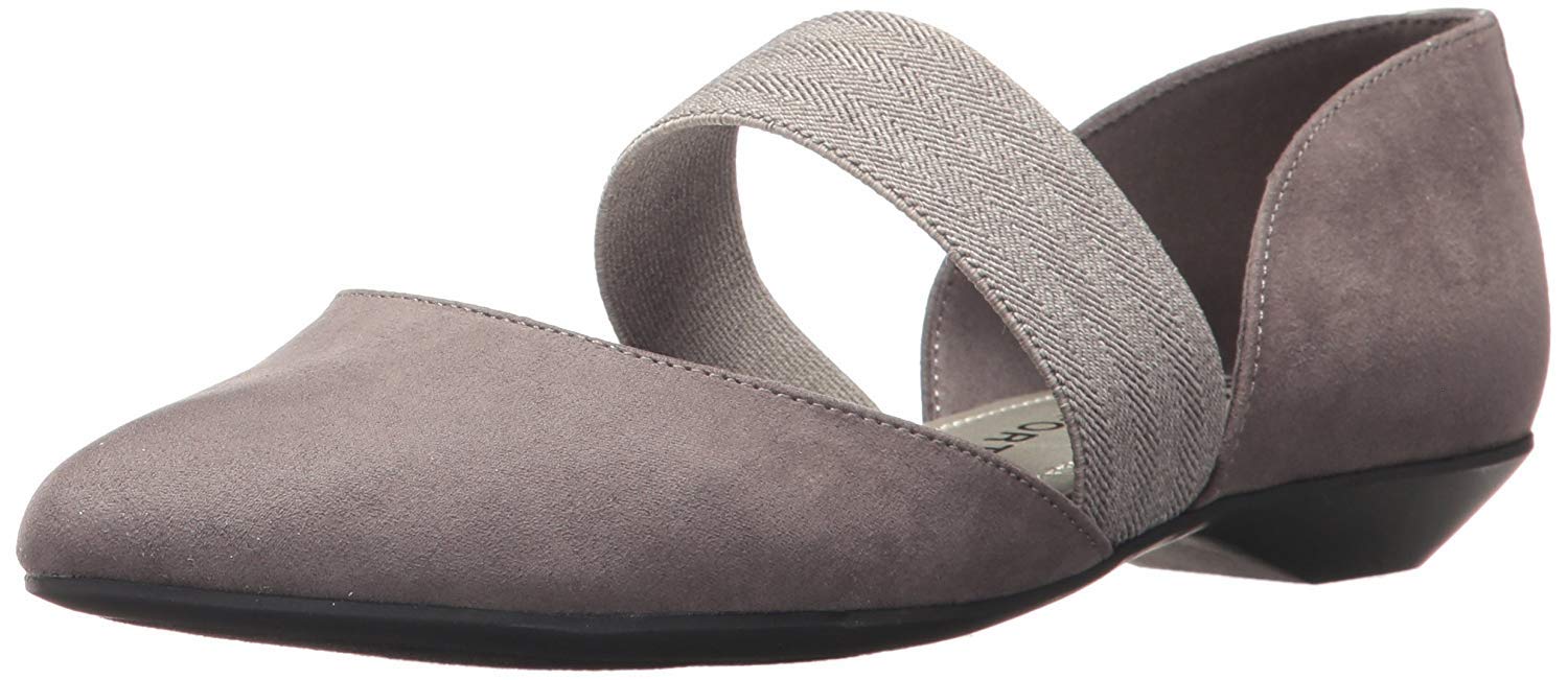 Anne Klein Women's Ondria Fabric Ballet Flat