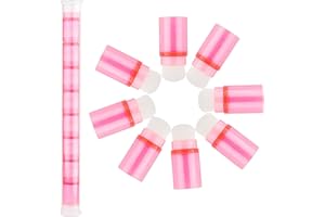 8 Pcs Blending Brushes for Card Making, Soft Bristles Finger Daubers, Mini Stackable Blender Brushes with Storage Tube, Ink B