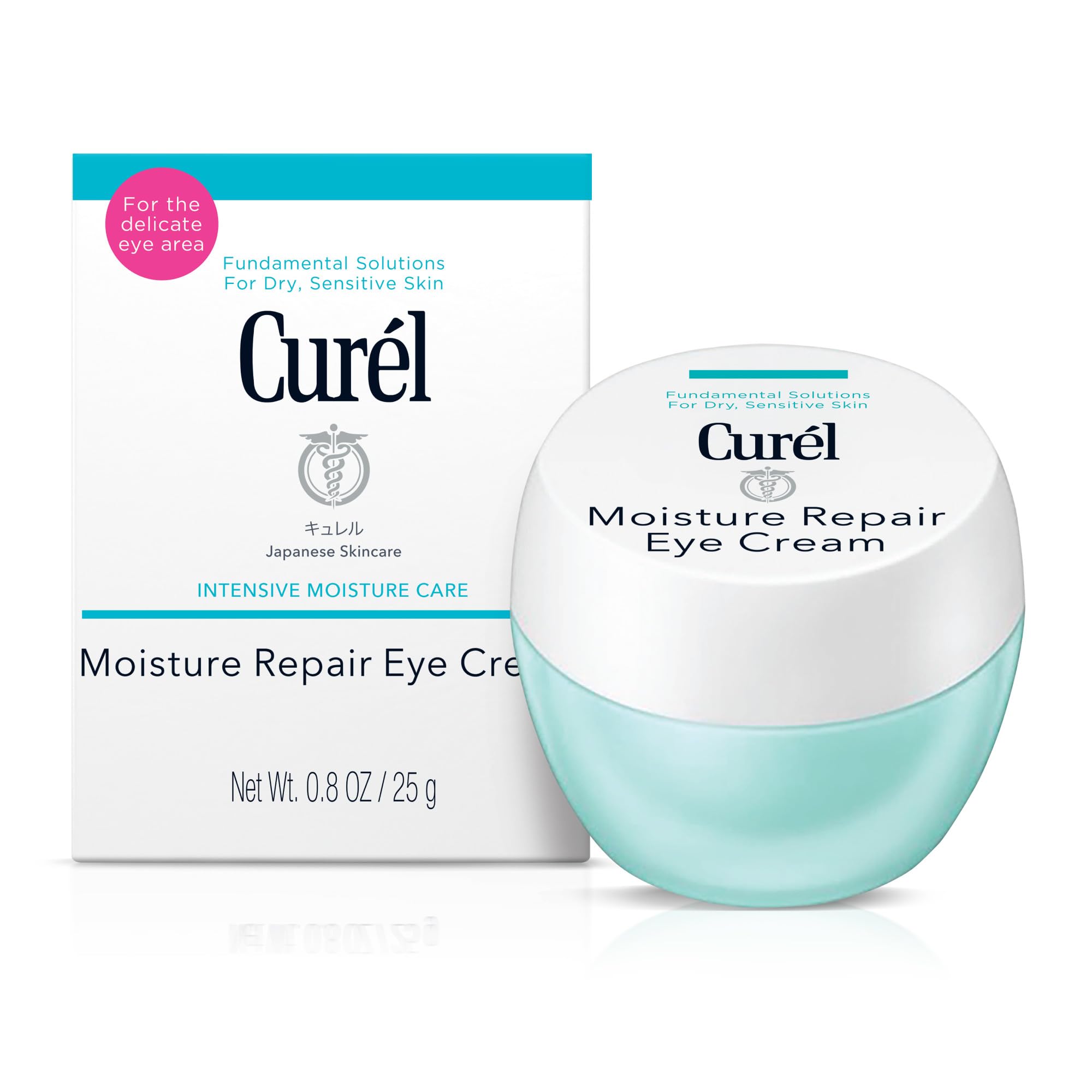 Curél Hydrating Repair Eye Cream for Dry, Sensitive Skin, 25g
