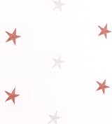 Deconovo Eyelet Faux Linen Net Curtains Embroidery Star Voile 55 x 114 Orange view 6