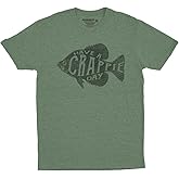 Bone Head Outfitters Have a Crappie Day Short Sleeve - Premium Cotton/Poly Fishing Funny T-Shirt