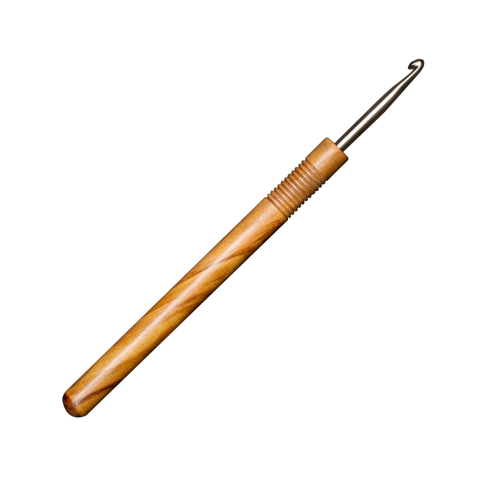 addi Premium Olive Wood Crochet Hook US Size C 15 cm / 3 mm — image 1