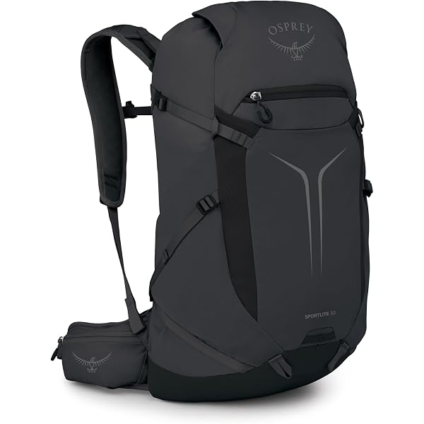 Amazon.com : Osprey Sportlite 30L Lightweight Hiking Backpack for Men and  Women, Dark Charcoal Grey, M/L : Sports & Outdoors