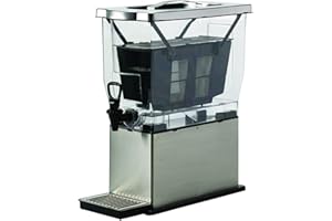 Service Ideas, CBNS3SS, Cold Brew N' Serv System, Cold Brew Coffee Maker, 3 Gallon, Stainless Steel