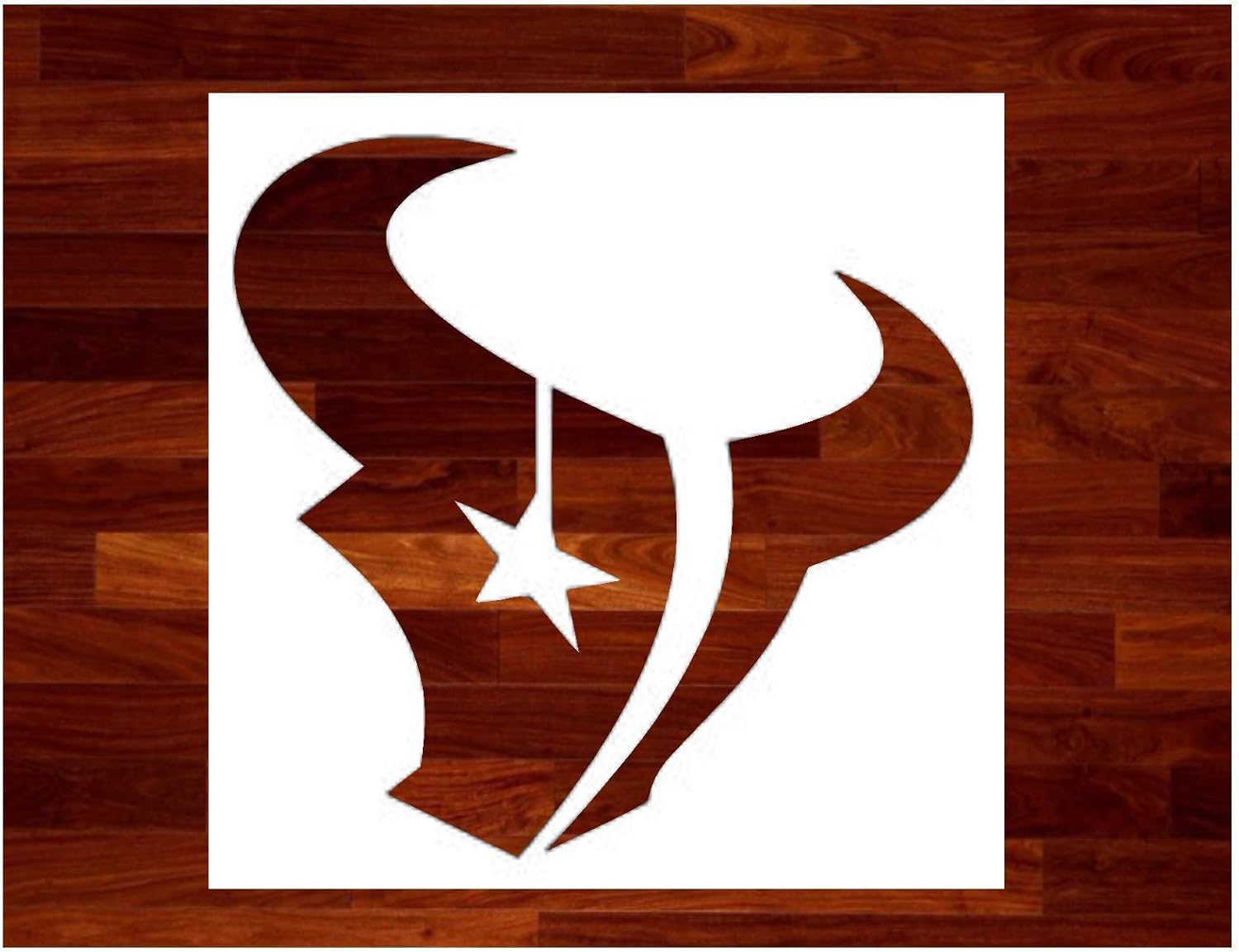 Mixed Media - Texans ~ Stencil ~ Multiple Sizes ~ Custom Stencil