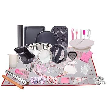 Amazon Com 413 Pcs Cake Decorating Kit Supplies Perfect For