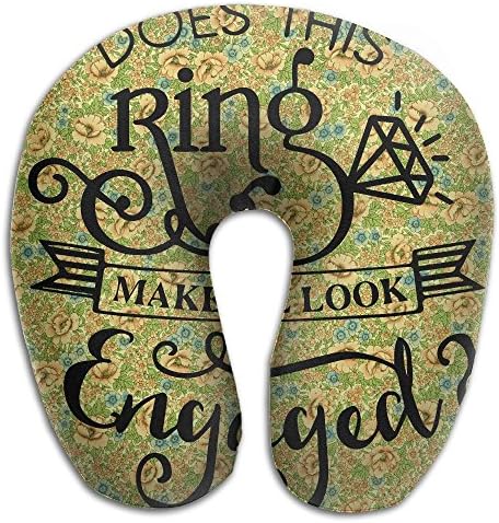 Travel PillowDoes This Ring Make Me Look Engaged Memory Foam Neck Pillow For Travel And Relief Neck Pain U Type Pillow
