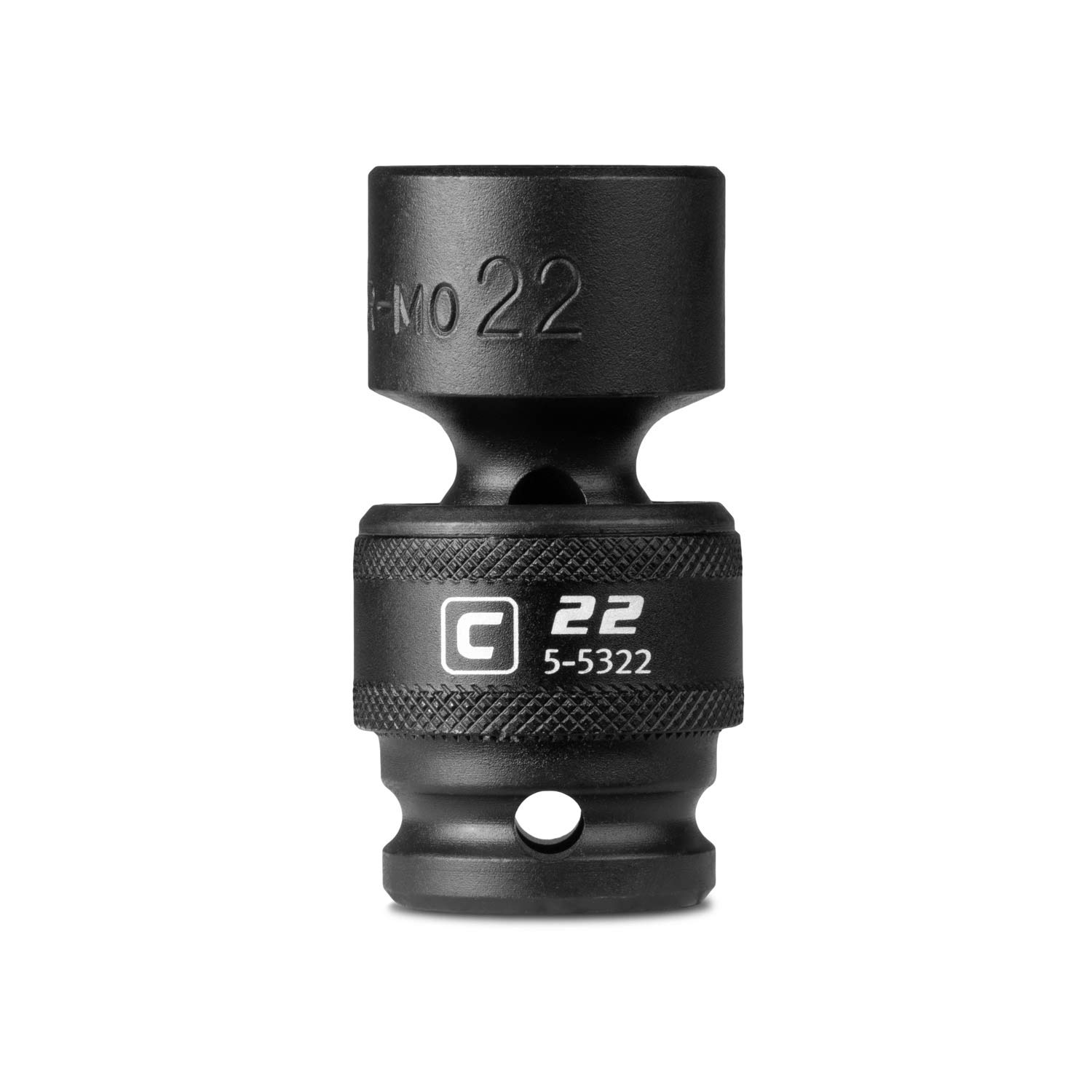 Capri Tools 22 mm Universal Impact Socket, 1/2-Inch Drive, 6-Point, Metric