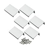 LC LICTOP 50mm/1.96" Silver Tone Aluminum Finger