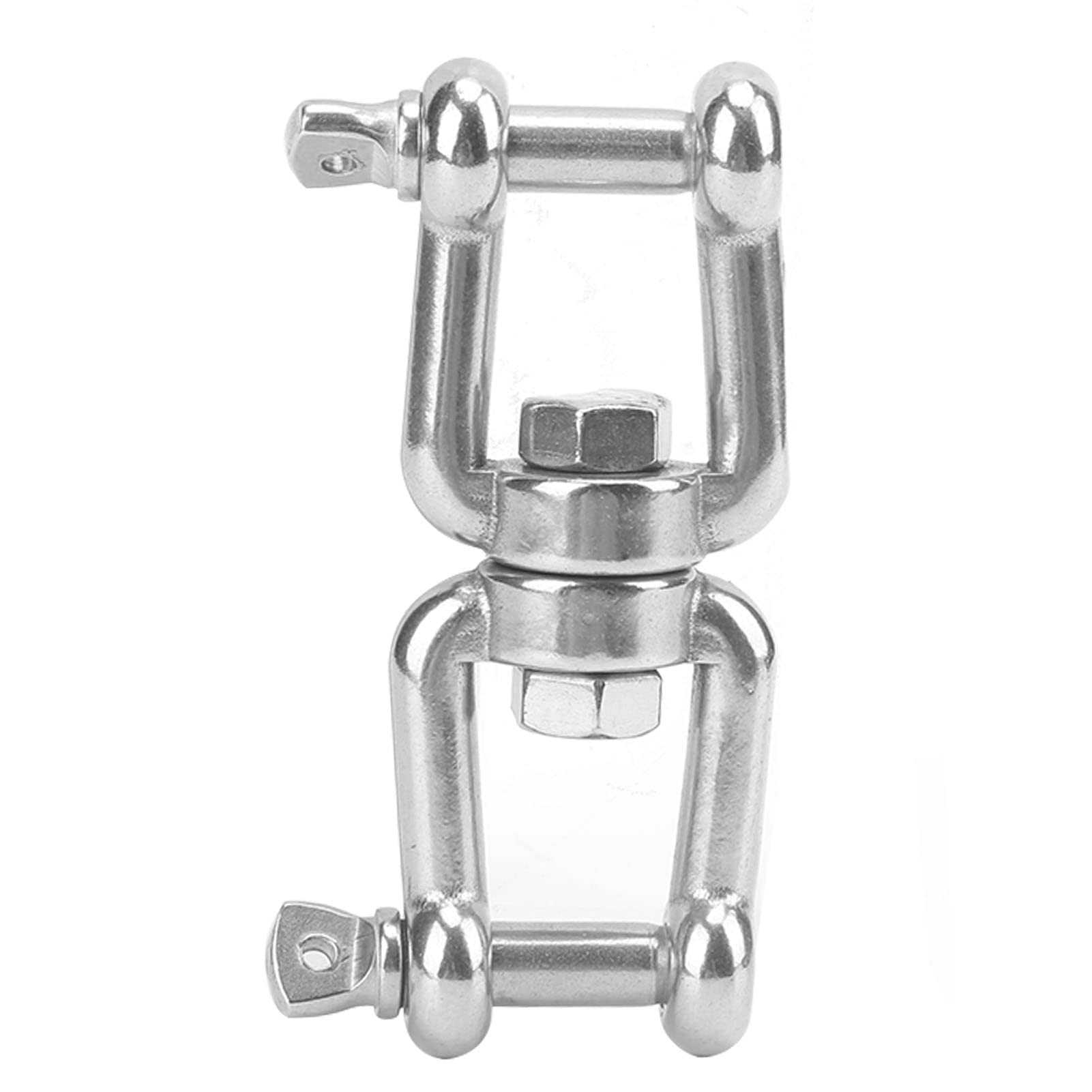 Tbest Ship/Yacht Parts,Swivel Shackle Universal 316 Stainless Steel Rolling Chain Marine Device Fit for Ships