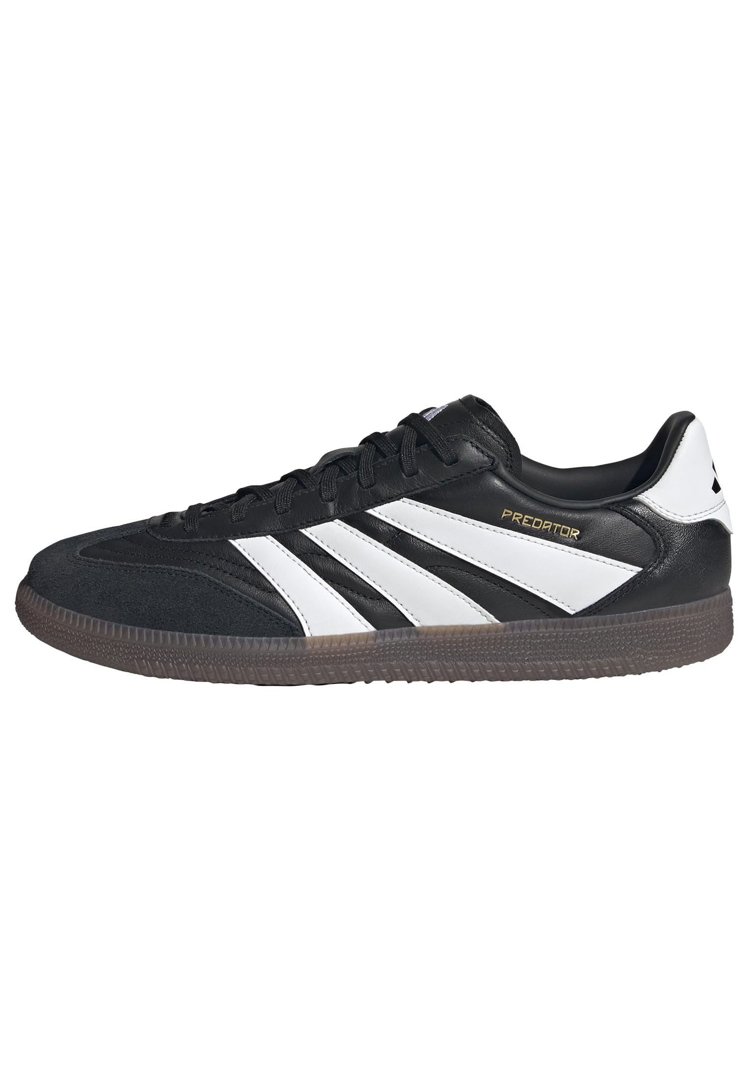 Adidas Unisex Freestyle Indoor, Black/White/Gold Metallic, 12