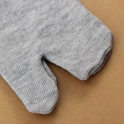Trader Plus 3 Pairs V-Shape Splited Toe Tabi Socks，Flip Flop Tabi Socks - Thumbnail 5
